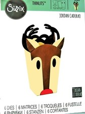 Reindeer Bag Sizzix Thinlits Thin Metal Die S...
