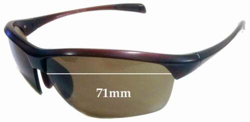 SFx Replacement Sunglass Lenses fits Maui Jim MJ429 Stone Crushers - 71mm Wide - Picture 1 of 3