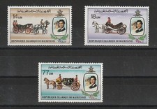 9328  Mauretanien Hochzeit von Charles und Diana 726-8   postfrisch
