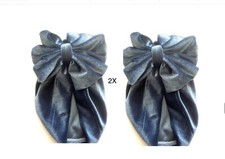 2 New Blue Toddler Baby Turban Bow Knot Head Wrap Girls