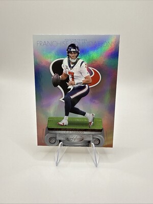 2024 Panini Certified C.J. Stroud Franchise Foundations Rookie   Texans Star RC