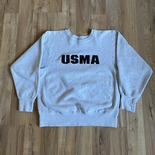Vintage Champion Reverse Weave USMC Gray Sweatshirt Men’s Size M Made In USA