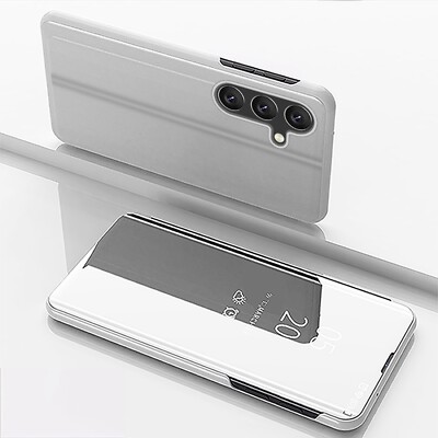 For Samsung A06/A16 5G/A25/A35 Luxury Shockproof Mirror Stand Flip Phone Case