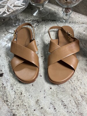 Cole Haan Women's Fawn Sandal - Comfortable Multi-Strap Flat Sandals