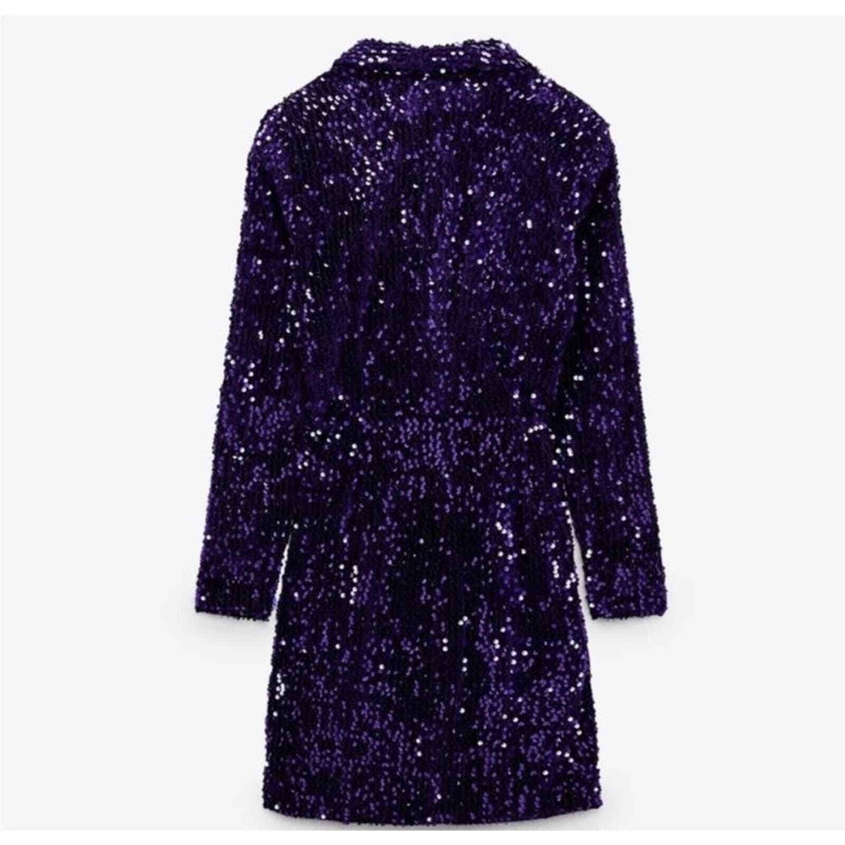 ZARA SEQUIN BLAZER DRESS 043/022 | eBay