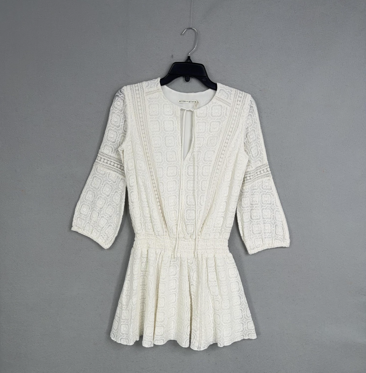 alice fit and flare dress in white Alice Dress main image 1