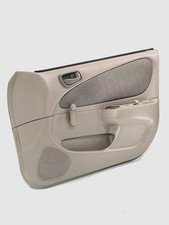 1998-2002 Toyota Corolla Front Passenger Rh Manual Window Door Panel Tan Oem