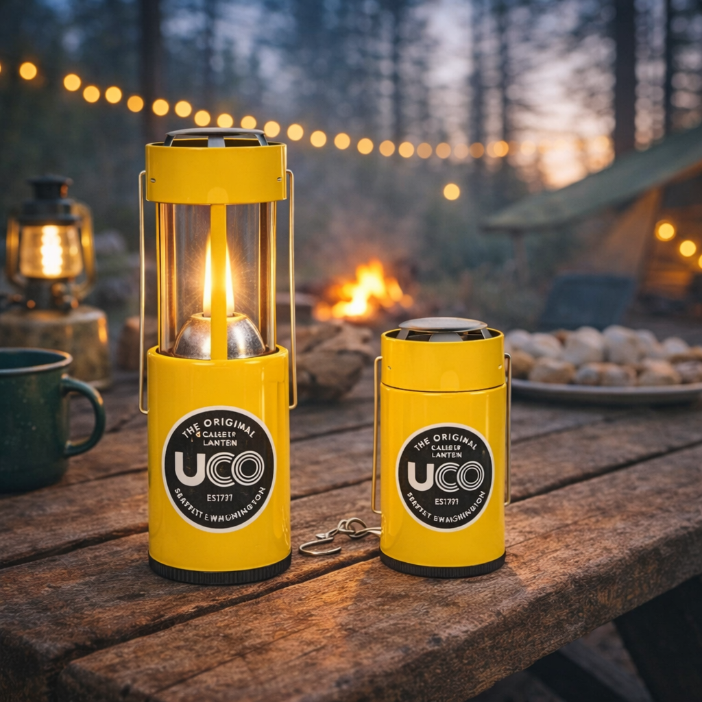 UCO Candle Lantern Yellow Camping Outdoor Emergency Hiking
