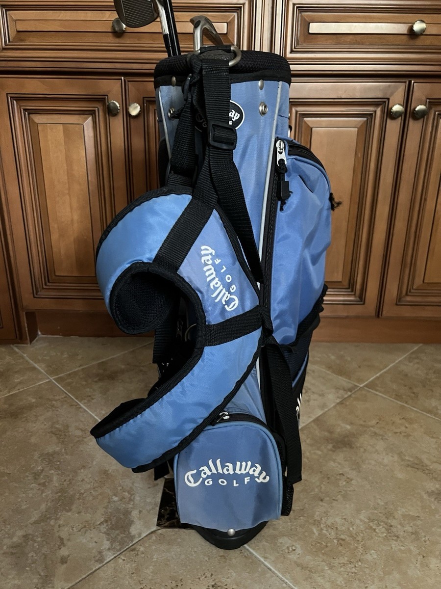Callaway XJ Kids Left Handed Junior 4 Pc Golf Club Set Youth w
