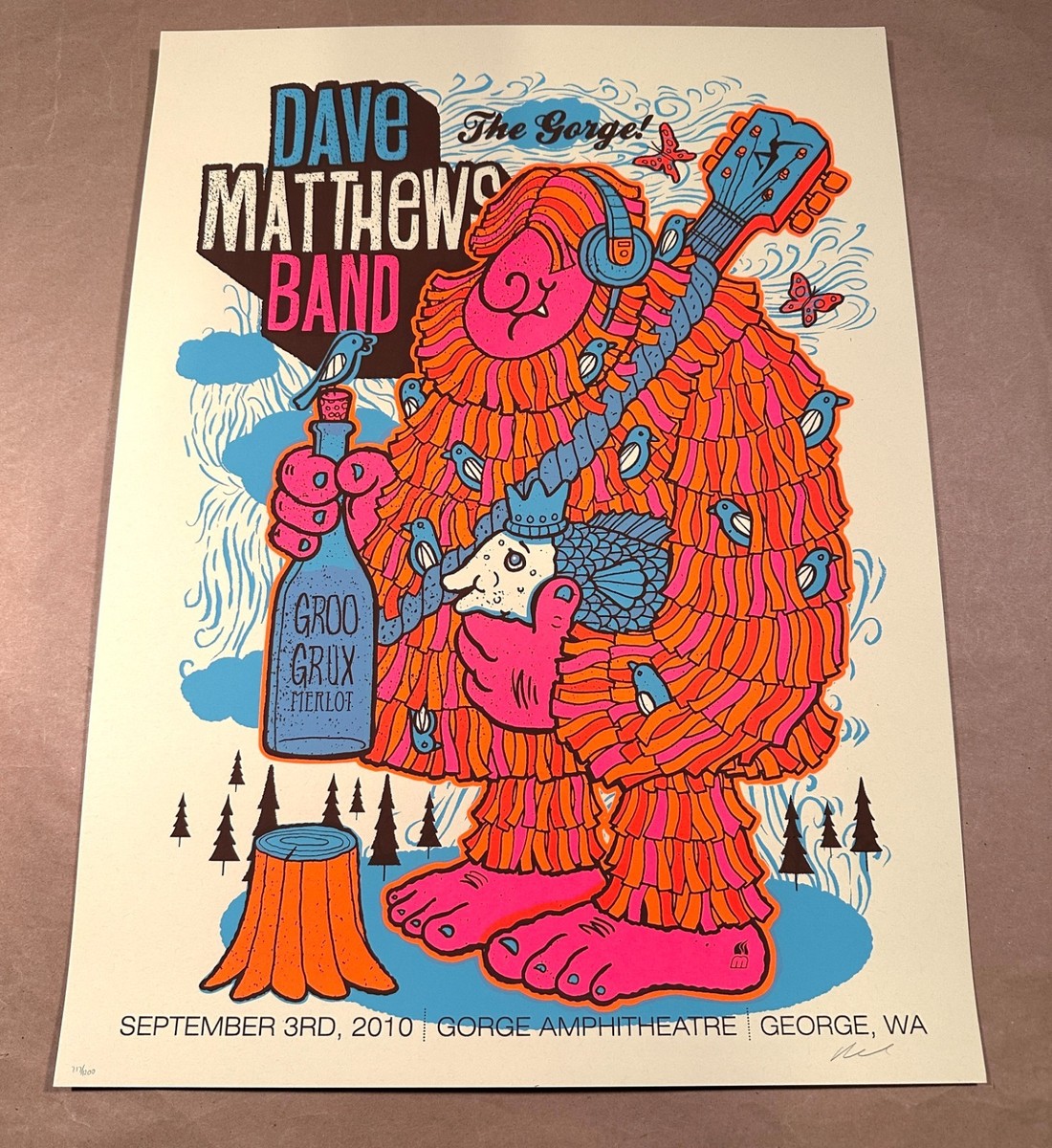 Dave Matthews Band 「The Gorge」　サイト限定6枚組 Dave Matthews Band - Live From The Gorge (5LP Box Set, Hardwood Colore