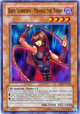 Dark Scorpion - Meanae the Thorn - DR1-EN223 - Common - Unlimited Edition - Ligh