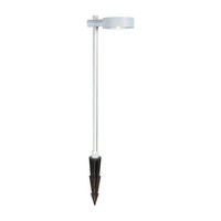 Steckleuchte AußEnlampe Stehleuchte Led Aluminium Weiß Gartenleuchte H 102,5 Cm