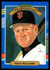 Matt Williams 1991 Donruss #18 Giants MLB READ FREE SHIPPING AutographDen