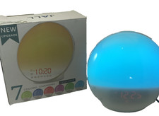 Sunrise Alarm Clock Wake Up Light, Smart WiFi Sunset Simulation Color Changing
