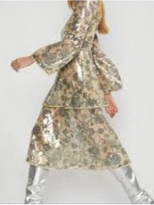 NEW Cynthia Rowley 4 dress sequin rare dress New York Michelle Old Money prairie