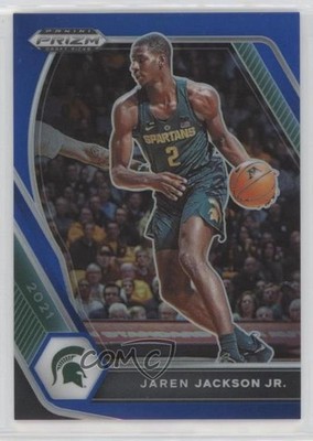 2021-22 Panini Prizm Draft Picks Blue Prizm 96/199 Jaren Jackson Jr #31 0jr6