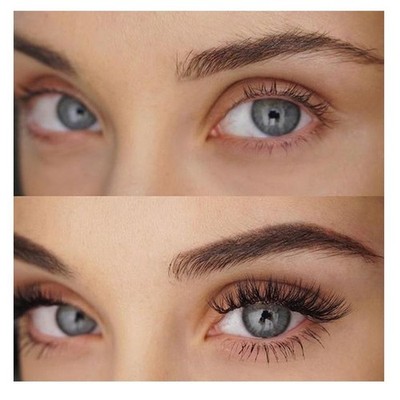WIMPERNSERUM WIMPERNVERSTÄRKER SCHNELLES WACHSTUM. 4 LANGE WIMPERN. XL FORMEL