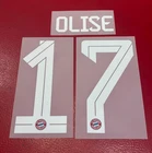 Official Olise Flocking No.17 Bayern 25/26 Home Pro Seller