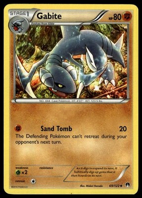XY - BREAKpoint #69/122 Gabite