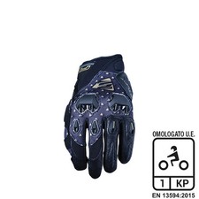 Five Gloves GUANTI DONNA FIVE STUNT EVO REPLICA BLACK DIAMOND (L)