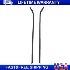 Fit 2011-2019 Ford Fiesta Rh Lh Windshield A-pillar Trim Moulding Pair 2pcs Fit 2011-2019 Ford Fiesta Rh Lh Windshield A-pillar Trim Moulding Pair 2pcs