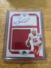 2025 National Treasures Dylan Raiola Rated Prospect Jersey Patch Auto 40/49