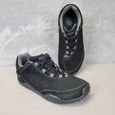 Kuru Chicane Wide Smokestack Black Trail Hiking Shoes Men 8.5