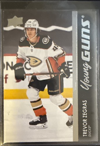 Trevor Zegras #232 2021 Upper Deck card