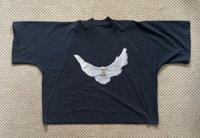 YEEZY GAP ENGINEERED BY BALENCIAGA DOVE NO SEAM TEE - BLUE LARGE