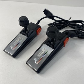 Atari 7800 Video Game Console With Controllers Tested