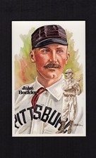 #120 JAKE BECKLEY, Pirates/Reds++ ~ Perez-Steele HOF postcard #4507/10,000