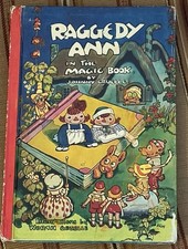Vintage 1961 MAGIC BOOK Raggedy Ann Book