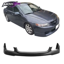 Fits 04-05 Acura TSX OE Style Front Bumper Lip Kit Diffuser Bodykit Unpainted PU