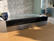 Warming Drawer AEG KDK911424M 14cm - Black Glass & Stainless Steel (RRP £539)