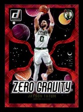 2024-25 Donruss Jayson Tatum /75 Zero Gravity Diamond Red #1 Boston Celtics