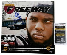 Freeway signed 12x12 Poster Philadelphia Freeway Rapper Rap