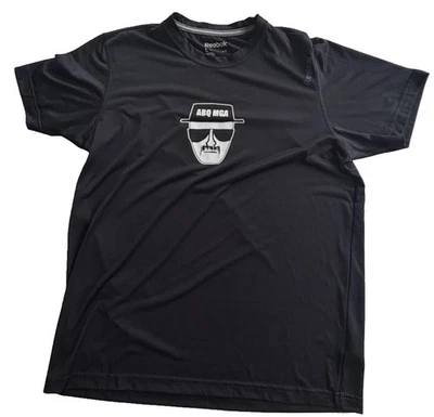 Heisenberg Breaking Bad Black T-shirt Size L Golf Association Rare HTF Alb 505 - image 1 of 4