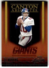 2006 Playoff Absolute Eli Manning Canton Absolutes Silver #/250 #CA-22