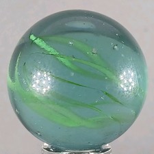 Large 8 Vein Cat's Eye Marble .95 Inches Near-Mint Condition