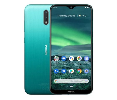 Nokia 2.3 2/32GB Dual Sim LTE TA-1206 Grün ohne Simlock | Zustand: Gut