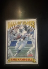 1991 Score - Hall of Famer Earl Campbell #674