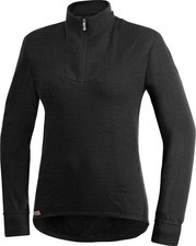 Woolpower Zip Turtleneck 200 black