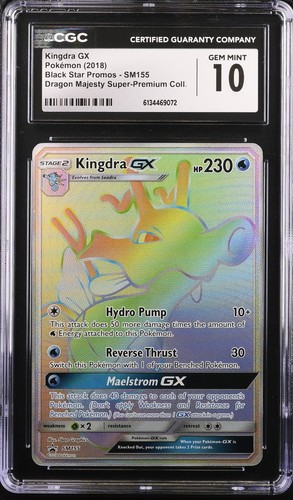 Kingdra-GX graded CGC 10 for sale on eBay