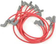 Msd 1975-86 Gm Small Block With Hei Red Super Conductor Spark Plug Wire Set