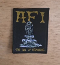 Afi The Art Of Drowning Woven Patch