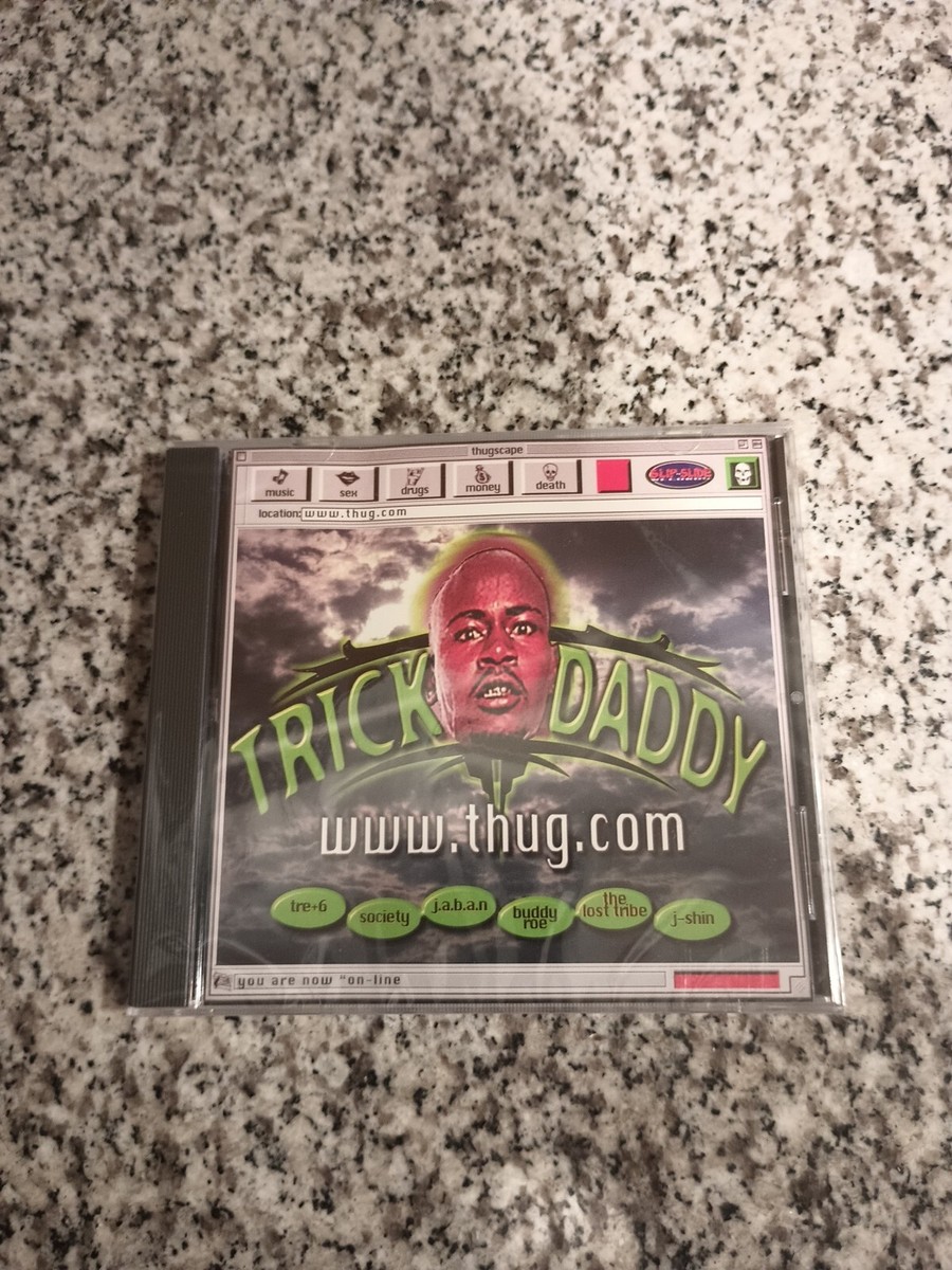 TRICK DADDY www.thug.com CD 1998 Classic Dirty South OOP Rap Hip