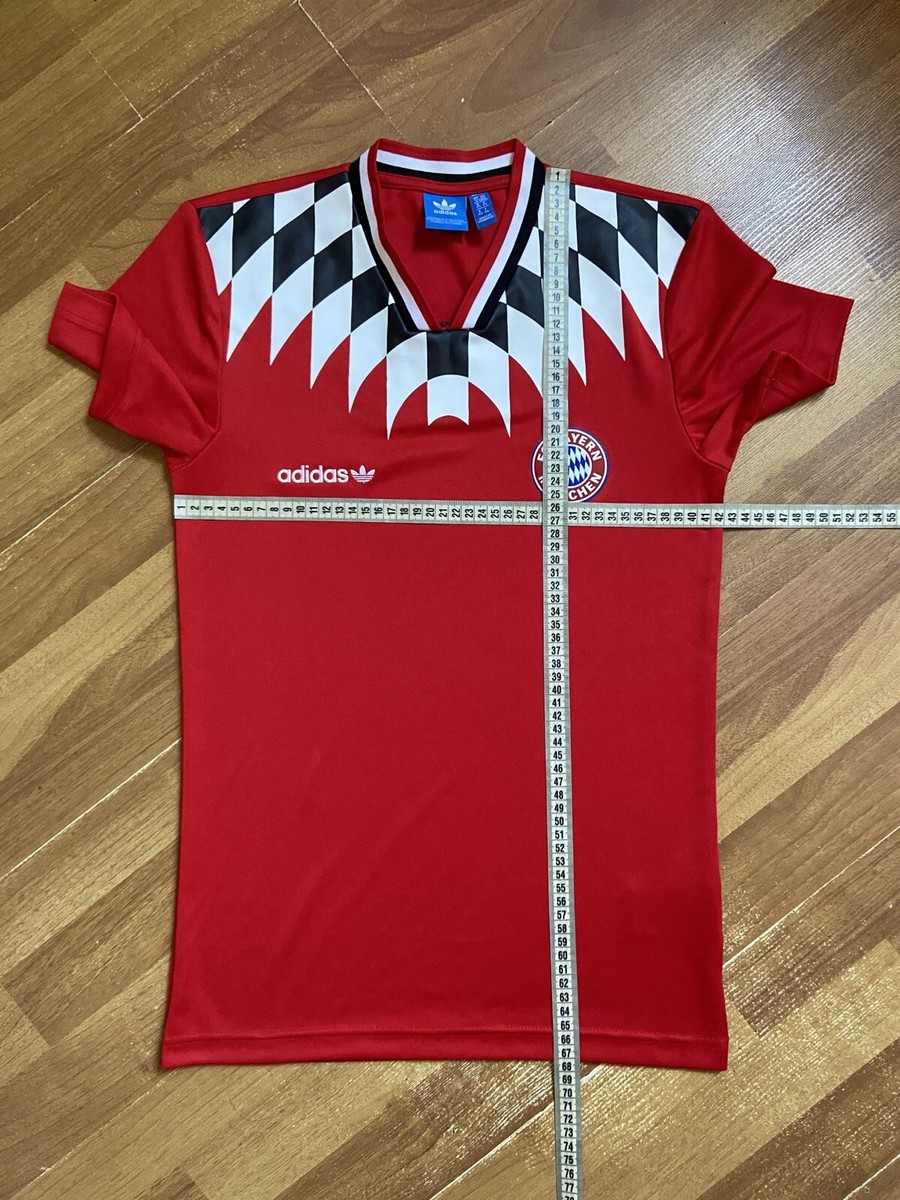 BAYERN MÜNICH RETRO HOME FOOTBALL SHIRT SOCCER JERSEY ADIDAS