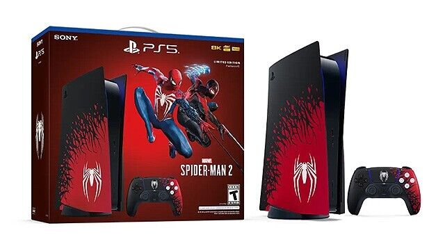  PlayStation 5 Console Covers – Marvel's Spider-Man 2 Limited  Edition (PS5 Disc Only) : Videojuegos