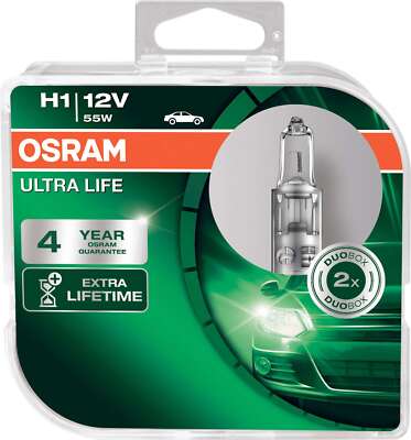 Osram H1 12V 55W P14.5s Ultra Life 2pcs