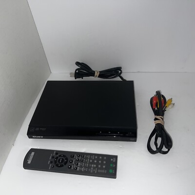 Sony DVP-SR210P DVPSR210P DVD Player No Remote Control RCA Cables Tested Working